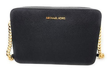 Michael Kors Jet Set Item Large East West Crossbody, Schwarzes Saffiano, No Size, 35t8gttc9l-schwarz im Sale